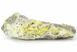 Lemon-Yellow Sulfur Crystal Cluster - Italy #240645-2